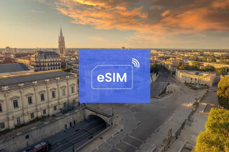 Montpellier: Francia/Europa eSIM Roaming Mobile Data Plan