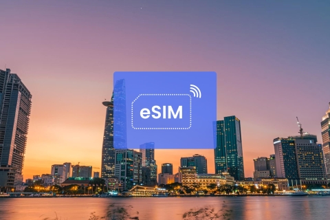 Saigon (Ho Chi Minh City): Wietnam/ Azja eSIM Roaming mobilny50 GB/ 30 dni: tylko Wietnam