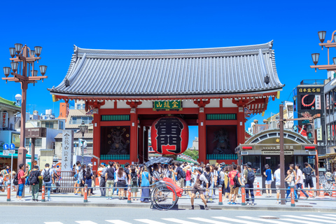 Tokyo: Tour guidato a piedi dei punti salienti della storia di AsakusaTokyo: tour guidato a piedi delle principali attrazioni storiche di Asakusa