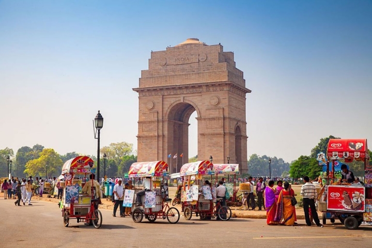 Delhi - Agra - Jaipur 4-dniowa wycieczkaKoszt pakietu z 4-gwiazdkowym zakwaterowaniem