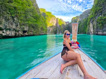 Phi Phi: Privates Longtailboot zur Maya Bay mit Schnorcheln