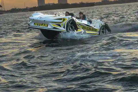 Trajet en jetcar