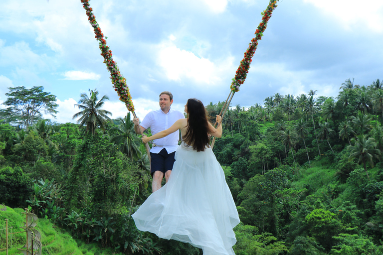 Bali: Aloha Ubud Swing con trasferimento e attività opzionaliBali: Aloha Ubud Swing con trasferimenti privati in hotel