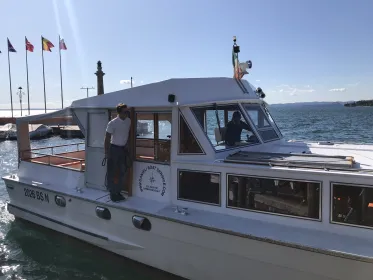 Gardasee: 4-stündige geführte Bootsfahrt mit Halt in Sirmione