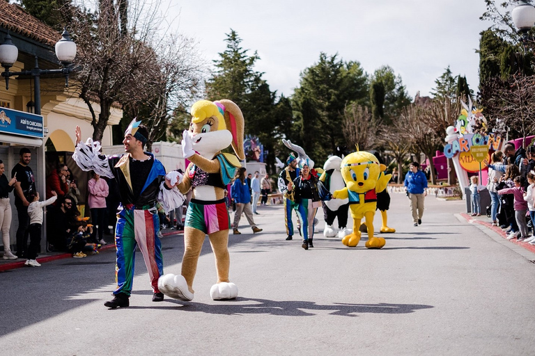 Madryt: Bilet do Parque Warner i transport w obie stronyMadryt: bilet do Parque Warner i transport w obie strony