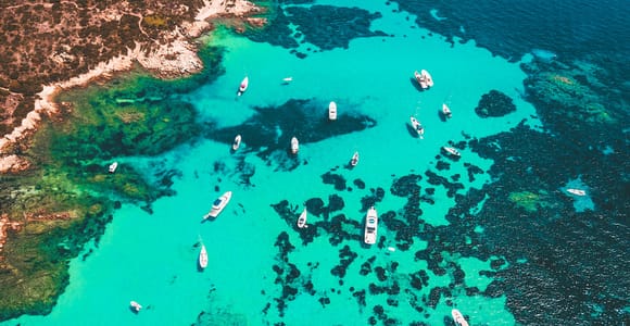 From Palau: La Maddalena Archipelago Boat Tour with Pasta