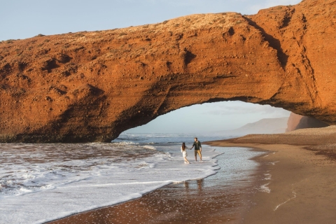 Von Agadir oder Taghazout aus: Legzira Strand und Tiznit Tour