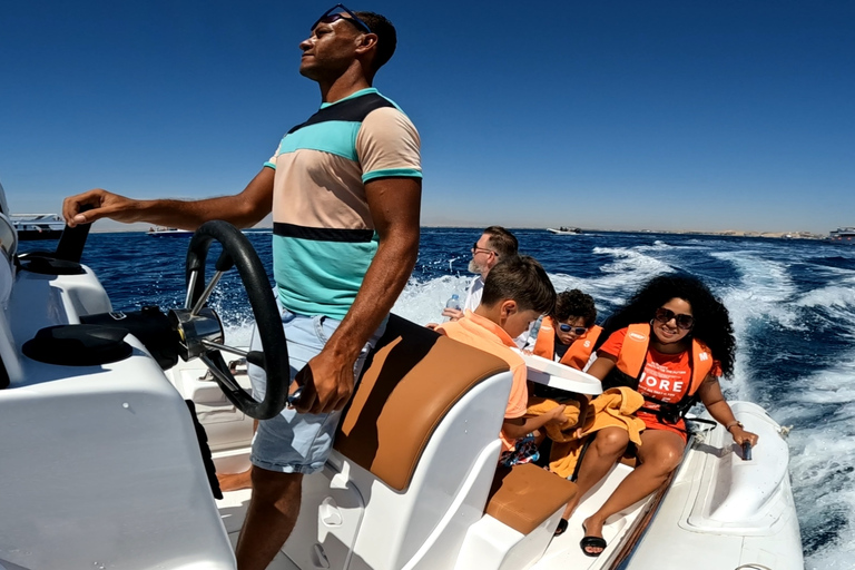 Hurghada: Descubre la playa de Nemo en la isla de Giftun en lancha rápidaIslas Nemo Con 2 paradas de snorkel