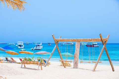 Hurghada: Entdecke Nemo Beach auf der Insel Giftun mit dem SchnellbootNemo Inseln Mit 2 Stops Schnorcheln