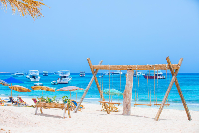 Hurghada: Entdecke Nemo Beach auf der Insel Giftun mit dem SchnellbootNemo Inseln Mit 2 Stops Schnorcheln