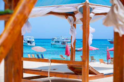 Hurghada: Descubre la playa de Nemo en la isla de Giftun en lancha rápidaIslas Nemo Con 2 paradas de snorkel