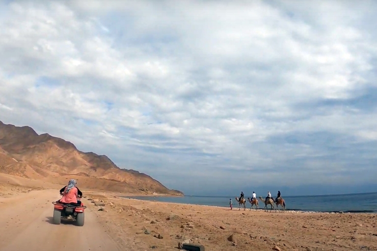 Desde El Gouna: Excursión en quad por el mar y las montañasPor la mañana: Excursión en quad por el mar y las montañas