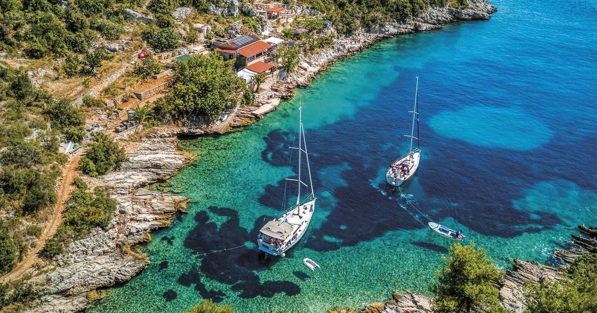 Desde Split tour en barco por 6 islas con Hvar Šolta y Brač