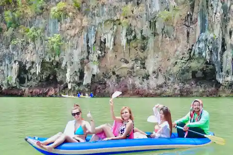 From Phuket : James Bond Island Tour with Cave Canoeing