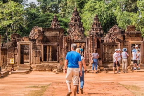 Große Tour mit Banteay Srei-Tempel mit dem Auto