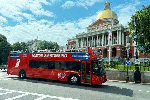 Boston: Hop-on Hop-off Bus and Freedom Trail Walking Tour