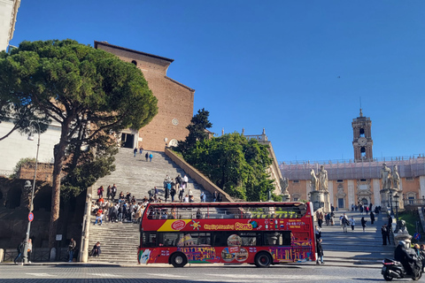 Rome: City Highlights Open-Top Bus Night Tour9:00 PM Tour