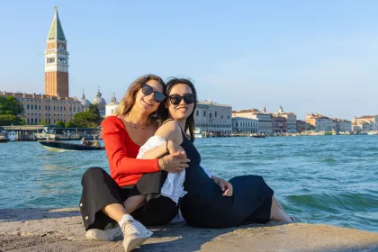 Venedig: Professionelles Fotoshooting an der Punta della Dogana