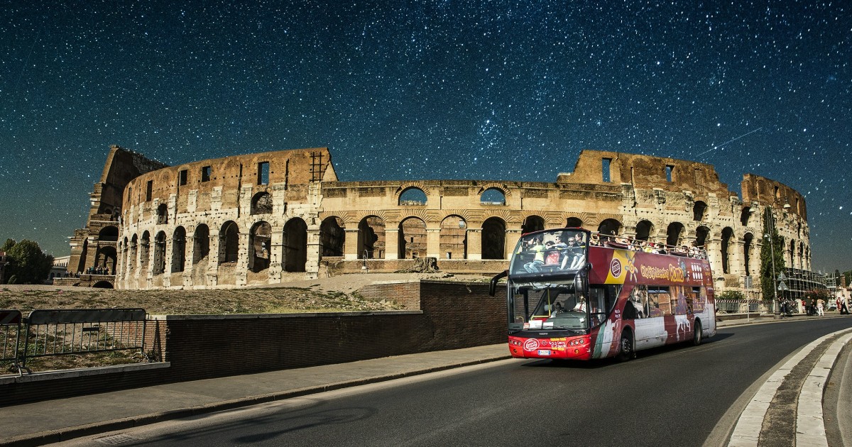 night tour bus rome