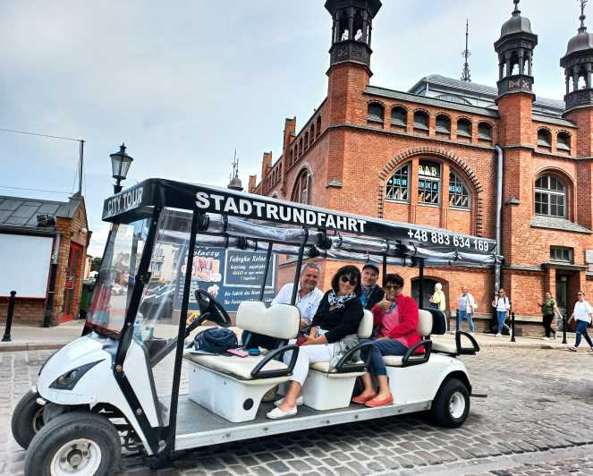 Danzica: Tour panoramico della città in Golf Cart