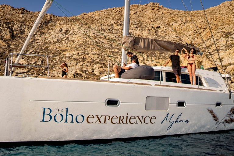 Dagelijkse catamarancruises / The Boho Experience MykonosMykonos: De boho-ervaring / Catamarancruises