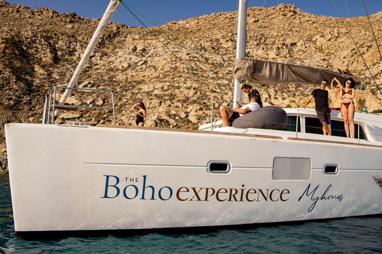 Mykonos: cruzeiro de catamarã Boho Experience