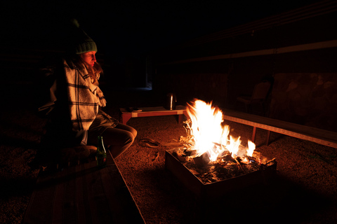 From Wadi Rum: 8 Hour Jeep Tour with Meal &amp; One-Night Stay