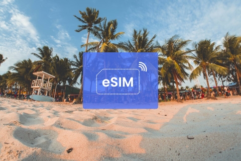 Boracay: Filipiny/Azja Plan danych mobilnych w roamingu eSIM1 GB/ 7 dni: 22 kraje azjatyckie