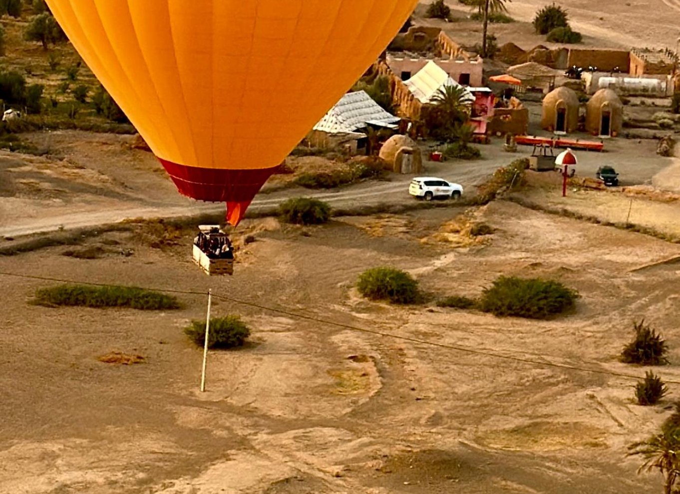 Marrakech: Ballonaktivitet, berber-morgenmad og certifikat
