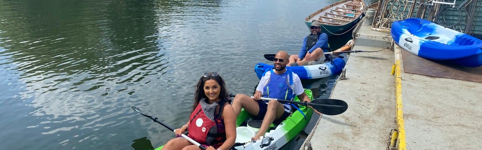 Group Kayak Experience on the beautiful Thames at Richmond