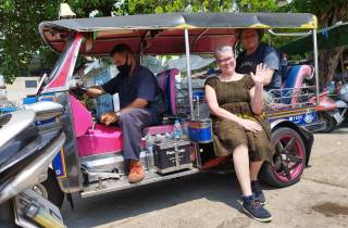 Tuk-Tuk, Longtail-Boot und Rikscha Bangkok Dschungel Tour