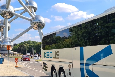 Bruxelles : visite "Grand City Tour" en busVisite de groupe en espagnol/anglais/français