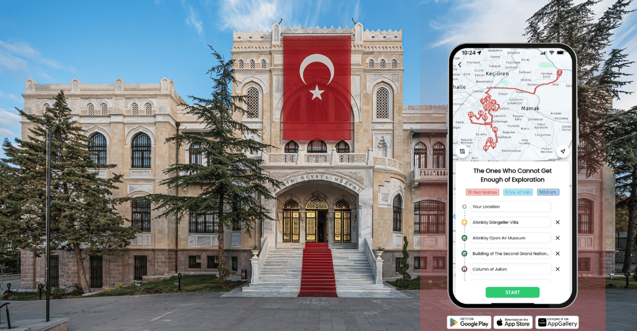 Ankara, diejenigen, die nicht genug von Erkundungen bekommen können - Hizvo