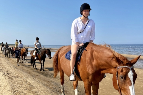 Riga Paardrijtocht langs het strand