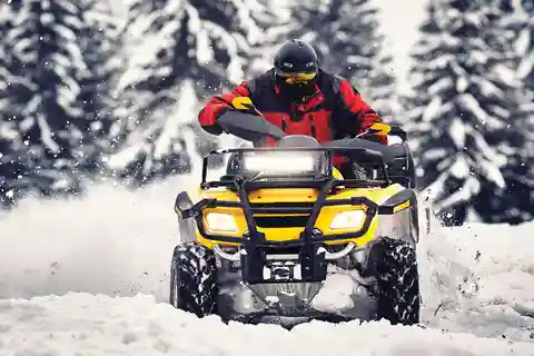 Rovaniemi: Quadcykeltur og isfiskeri