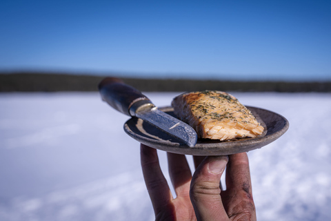 Rovaniemi: passeio de quadriciclo e pesca no gelo