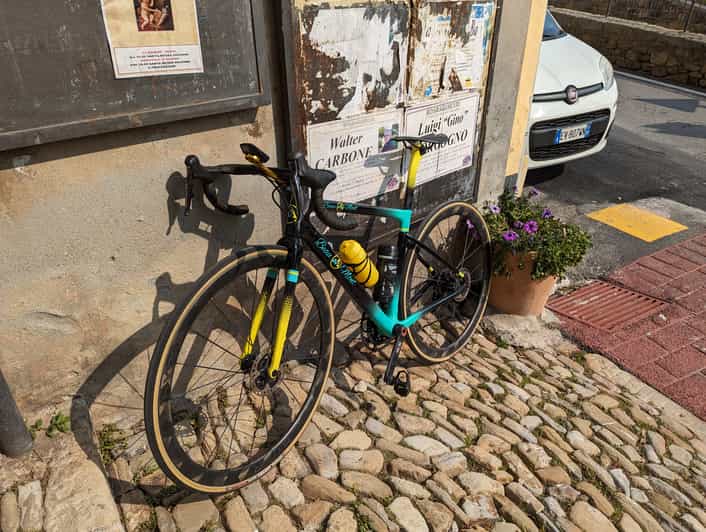 Sanremo Carbon frame road bike hire GetYourGuide