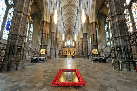 Guidet omvisning i Westminster Abbey og forfriskninger