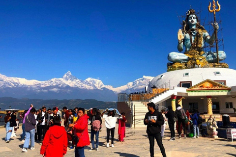 Ein-Tages-Tour Pokhara (Wanderung & Boot)Ein-Tages-Tour (Wanderung & Boot)