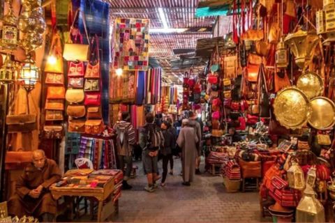 Souks escondidos de compras em Marrakech: tour guiado privado