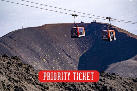 Funivia dell'Etna: voorrangsticket kabelbaan tot 2500 meter