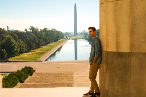 Fotoshooting an der Washington National Mall & Monument