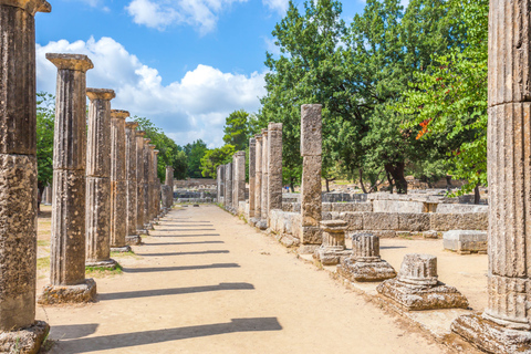 Katakolo Port: Transfer to Ancient Olympia and VR Audio Tour Ancient Olympia VR Audiotour from Katakolo Cruise Port