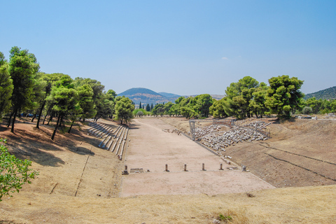 Katakolo Hafen: Transfer zum antiken Olympia und VR Audio TourAntikes Olympia VR Audiotour vom Katakolo Kreuzfahrthafen