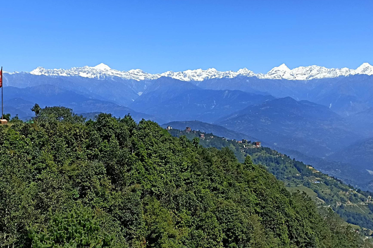 Nagarkot day hiking tour with Mountain view