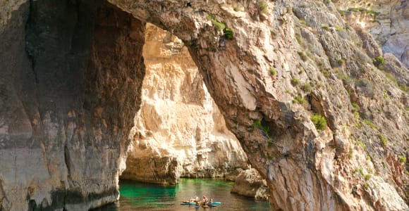 Explore Malta’s Blue Grotto by SUP