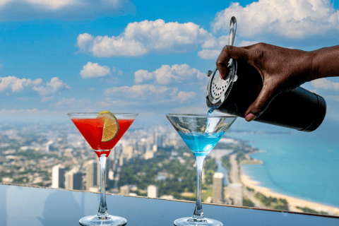 Chicago : 360 Chicago Observation Deck Sip and View Ticket