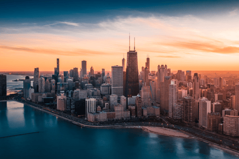 Chicago : 360 Chicago Observation Deck Sip and View Ticket