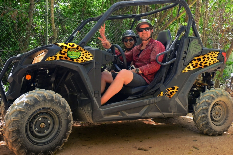 Cancún: Off-Road-Abenteuer mit Buggy, Ziplines und CenoteOff-Road-Abenteuer mit Buggyfahrt & Cenoten