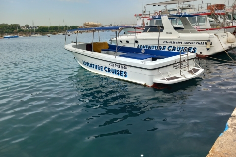 Sliema: motorboottocht naar Comino en Blue LagoonSliema: Pawer-boottocht naar Comino en Blue Lagoon